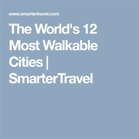 safest village in the world|Ranked: The 30 Most Walkable Cities In The World, According .